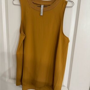 Athleta Golden Sleeveless Tank Top